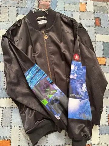 C.E cav empt C.E 포토 프린트 봄버 자켓 MA-1