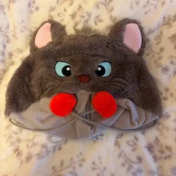 쥐 캐릭터 모자 플리스 소재