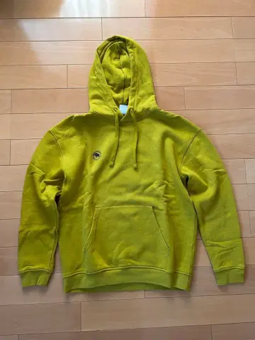 MAMMUT 풀오버 후드티 머스타드 남성용 사이즈 LARGE