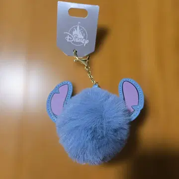 Disney 스티치 귀 달린 퍼 키링