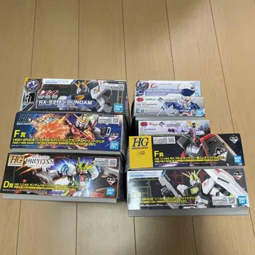 HG 건담 프라모델 키트 세트