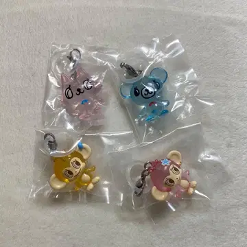 나루미야 캐릭터즈 메지루시 액세서리 민트 피코 등 4개 세트