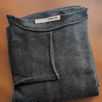 evameva 캐시미어 코튼 원피스