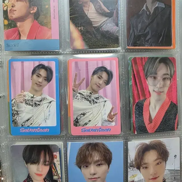 세븐틴 탈덕 처분 포카 모음