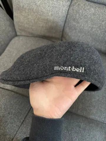 [ 새상품 ] mont-bell 다크 그레이 헌팅 모자