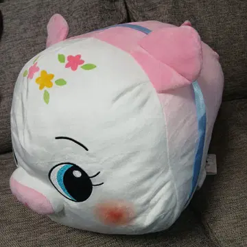 돼지 저금통 봉제 인형 ~복숭아색~