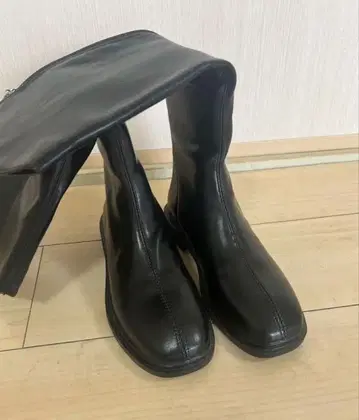 블랙 롱 부츠 235cm