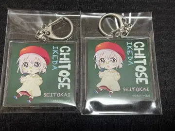 유루유리 이케다 치토세 나모리 화업 15th 작품전 아크릴 키링