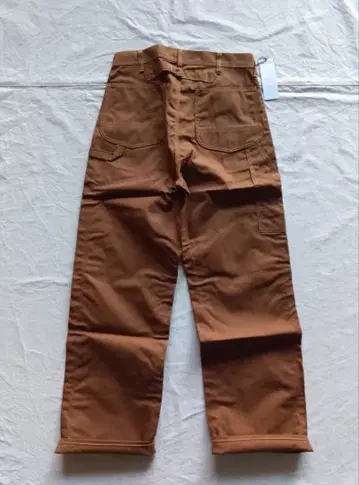 미사용 Attractions W32 신치 벨트 덕 페인터 팬츠