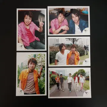 아라시 오노 사토시 공식 사진 5장 세트