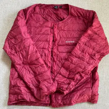 mont-bell 몽벨 스페리오 다운 라운드넥 자켓 L 레드