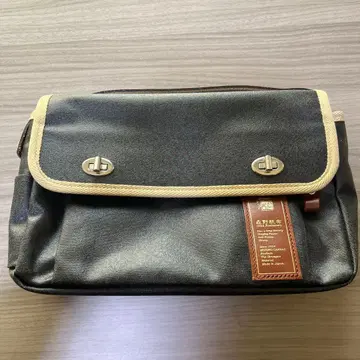 컨디션 최상 모리노 캔버스 숄더백 100주년 기념 네이비