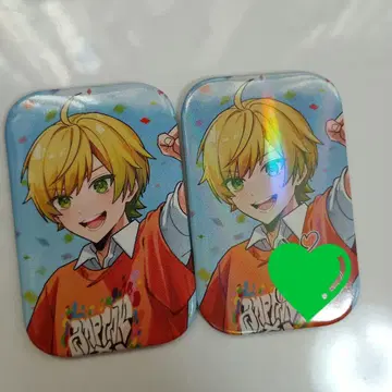 AMPTAK x COLORS  스퀘어 캔뱃지 노멀과 레어