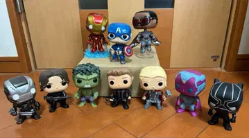 마블 시네마틱 유니버스 Funko Pop! 피규어 세트!