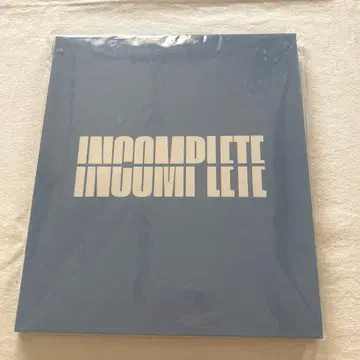 SEVENTEEN incomplete book