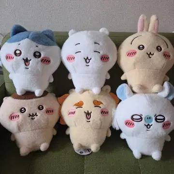 선착순 최저가 치이카와 (먼작귀) 시이푸와 봉제 인형 6개 세트