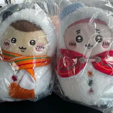 치이카와 (먼작귀) 에니마이 복권 밤만쥬 & 헌책방의 게짱 마스코트 세트