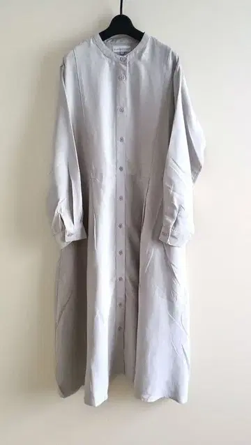 SEASON REASON 밴드 카라 긴팔 원피스 M