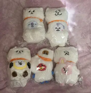 BT21 FULL OF RJ 봉제 인형 세트