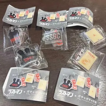 라스트 맨 가챠 링 참 5종 컴프 세트