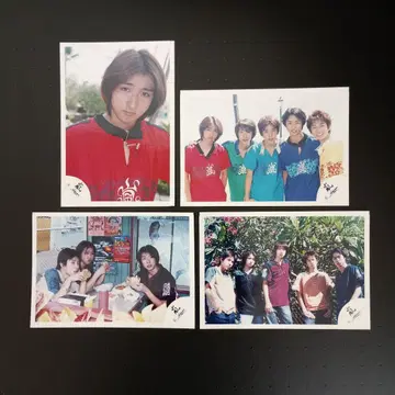 아라시 오노 사토시 공식 사진 4장 세트