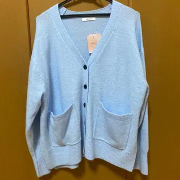 GLOBAL WORK Hug me 가디건 라이트 블루