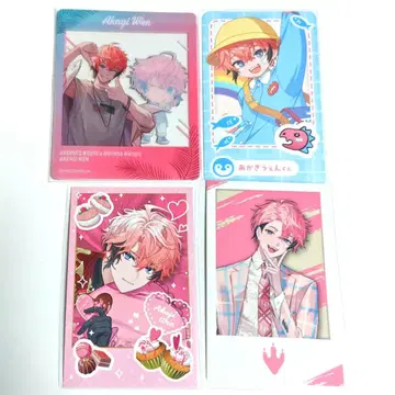 니지산지 아카기 웬 폴라로이드 클리어 카드 세트