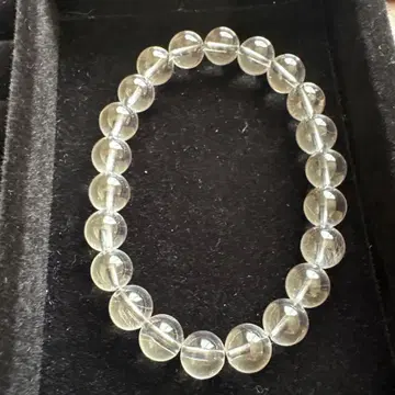 플라티나 루틸 쿼츠 팔찌 투명