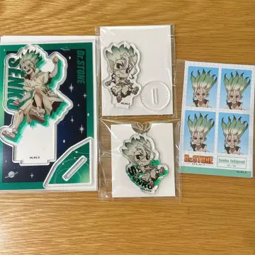 Dr.STONE 이시가미 센쿠 다이소 100엔샵 아크릴 스탠드