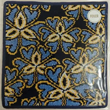 페이러 손수건 미사용 새상품 클라우디 러브마터 네이비 x 네이비