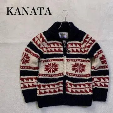 [ 초인기 ] KANATA 카우친 스웨터 눈송이 캐나다제 품절 모델