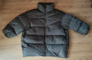 SLY 오버 사이즈 블랙 다운 자켓