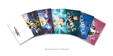 UVERworld 영화 입장자 혜택 솔로 엽서 6장 세트