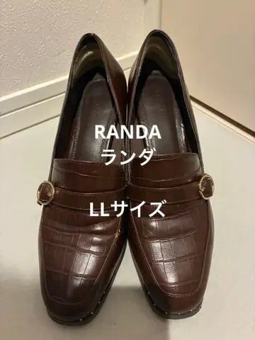 RANDA 란다 다크 브라운 힐 업 로퍼