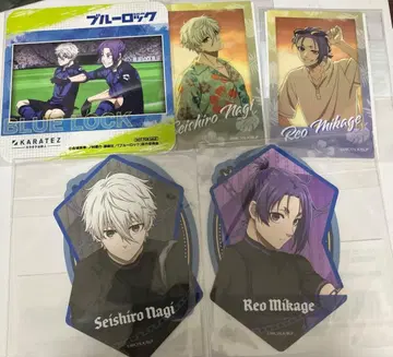 블루 록 나기 레오 종이류 굿즈 세트