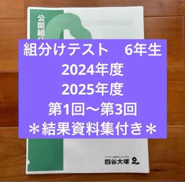 2024 2025학년도 6학년 반 배정 테스트, 2개년분