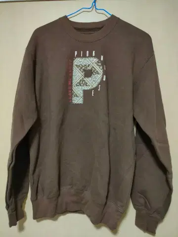 핑크하우스 브라운 트레이닝복 맨투맨 핑크하우스 브라운