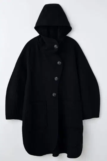 [ 새상품급 ] 엔폴드 CIRCLE MODS-COAT/코트 블랙 36