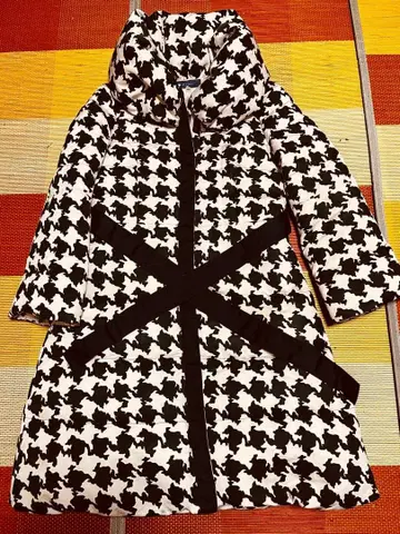 엠즈그레이시 패턴 롱 코트