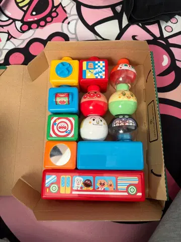 호빵맨 블록형 완구 블록 아기 완구