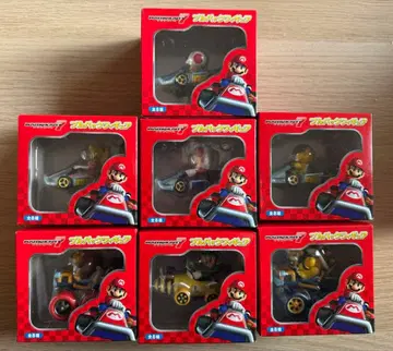 [ 미개봉 새상품 ] 마리오 카트 풀백카 피규어 8개 세트