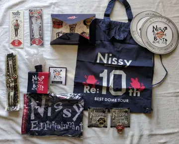 Nissy Entertainment 10주년 기념 굿즈 외