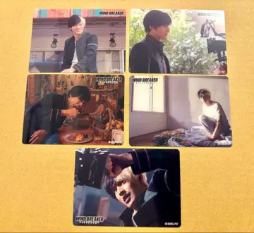 윈드브레이커 오프샷 트레이딩 카드 사쿠라 하루카 미즈카미 코지