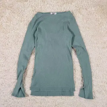 오라리 론 헤르만 기가 보트넥 풀오버 에메랄드 그린