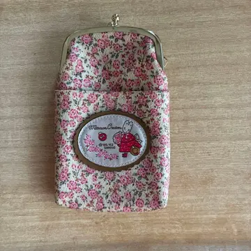 꽃무늬 가마구치 토끼 디자인