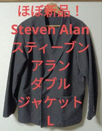[ 새상품급! ] Steven Alan 스티븐 앨런 L 더블 자켓
