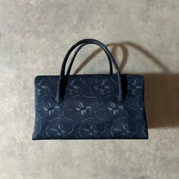 서상 길상문 오동나무 대나무 봉황문 리큐 백 루리 네이비 컬러