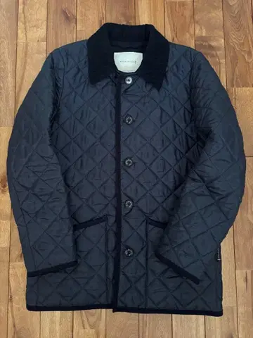 매킨토시 퀼팅 자켓 36 네이비 WAVERLY