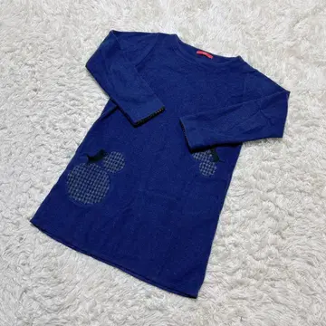 [ c7000 ] graniph 그라니프 튜닉 블루 긴팔