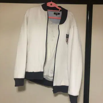 VAN L 사이즈 화이트 자켓